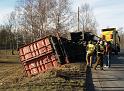 LKW verliert Container Koeln Niehler Ei P001